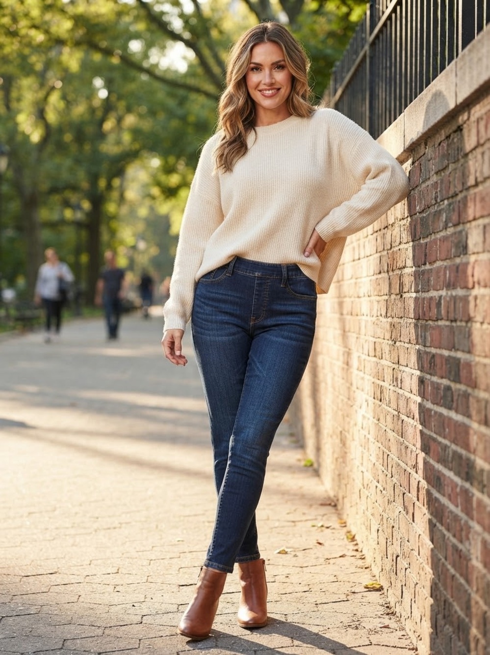 Judy Blue Pull-On Skinny Jeans (Size 9/29)